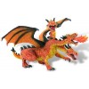 Bullyland - Figurina Dragon orange cu 3 capete